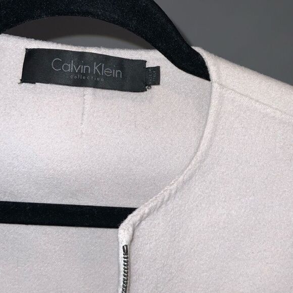 Calvin Klein Beige Wool Jacket 2 - Picture 4 of 5